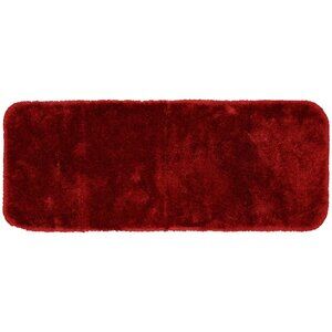 Garland Rug Serendipity Washable Nylon Bathroom Runner 22" x 60" Chili Red New